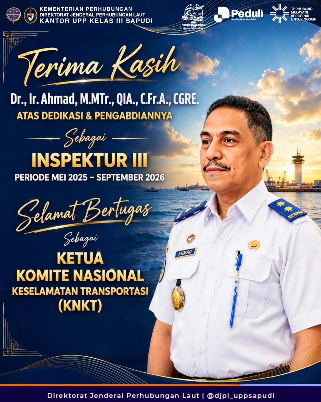 Ucapan Terimakasih & Selamat